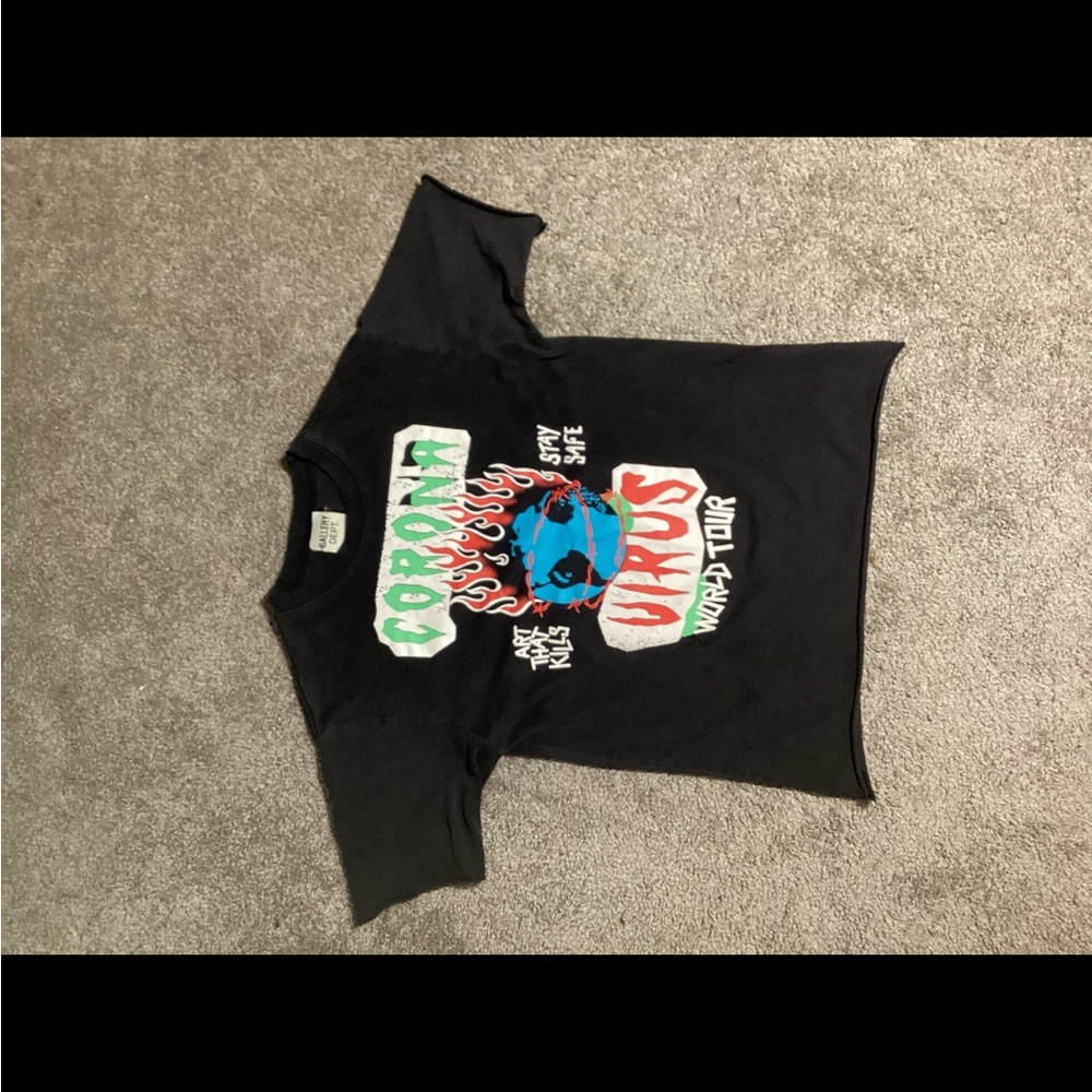 Gallery Dept Black Graphic Tee